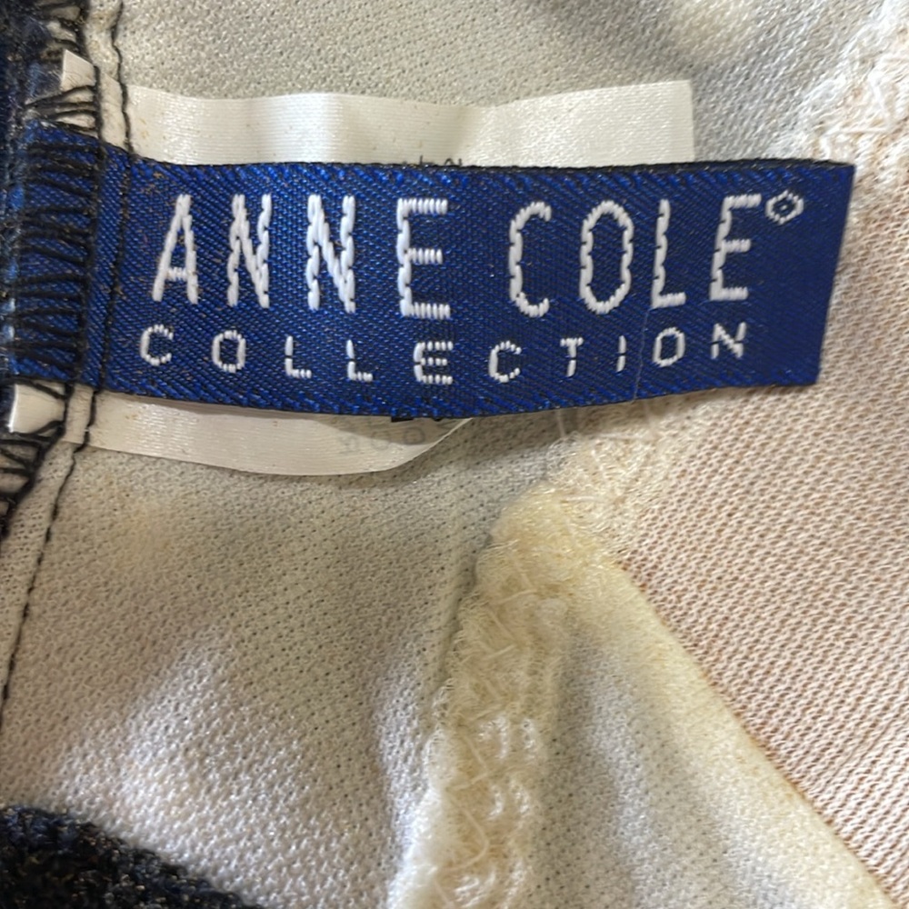 Anne Cole Collection Black And White One Piece Swimsuit. NWT. Size 12. - Picture 11 of 12